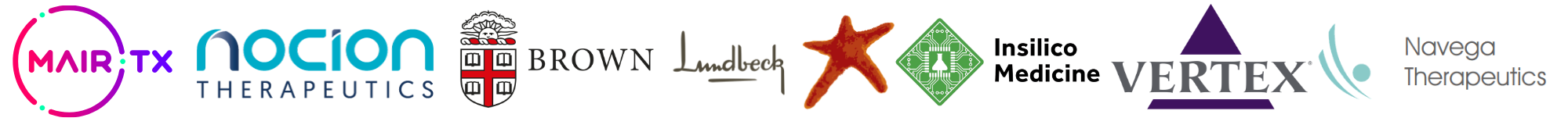 Brown University, H. Lundbeck A_S, In Silico Biosciences, Mair Therapeutics, Navega Therapeutics, Nocion Therapeutics, Vertex Pharmaceuticals